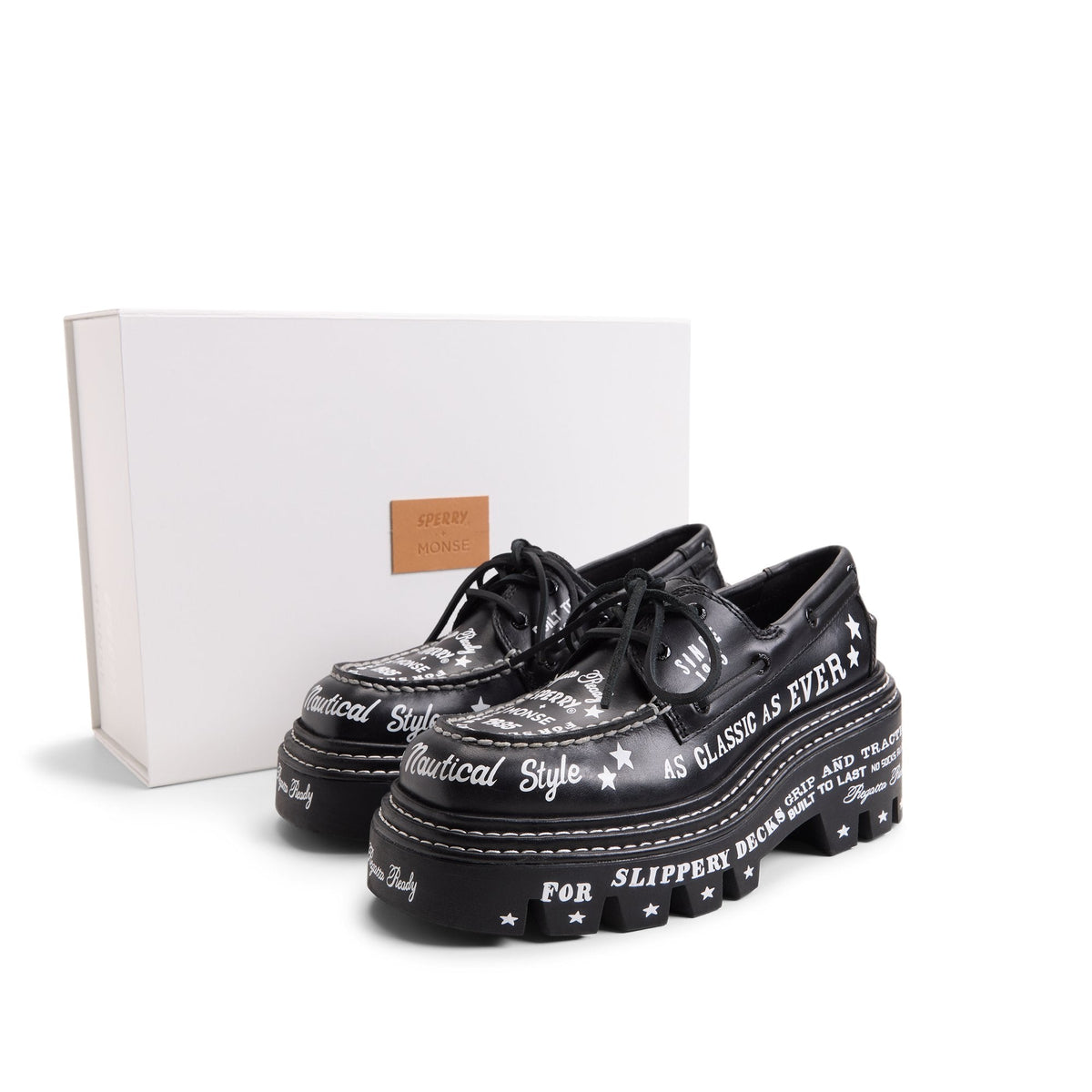 Sperry x MONSE Authentic Original™ 2-Eye Lug Boat Shoe image 7