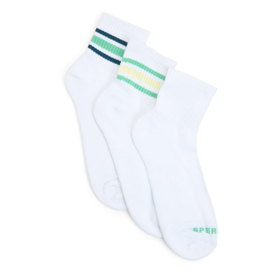 Mens 3-Pack Quarter Socks image 1