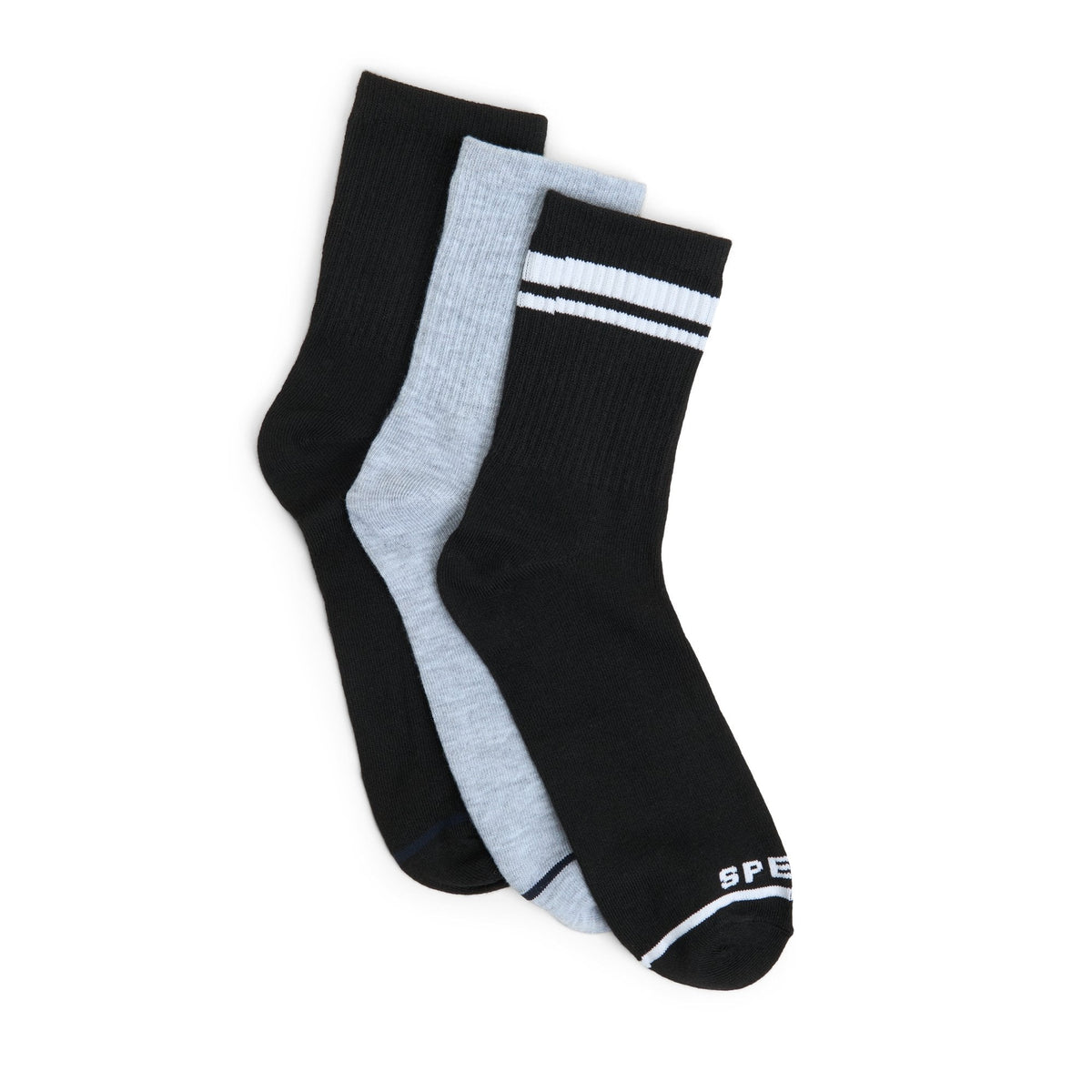 Mens 3-Pack Short Crew Socks image 1