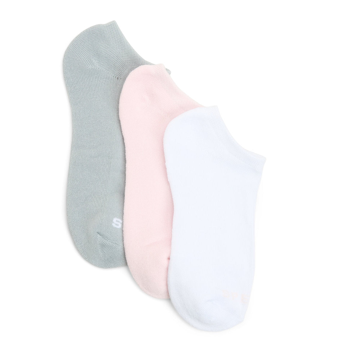 Ladies 3-Pack No-Show Socks image 1